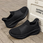 Damen Slip-On Laufschuhe mit hochwertigem atmungsaktivem Mesh-