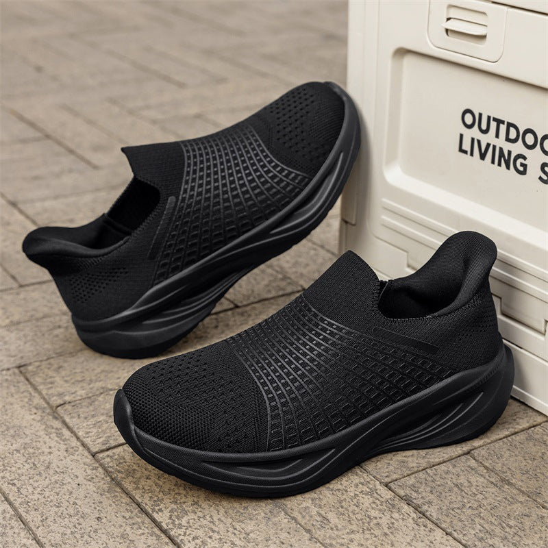 Damen Slip-On Laufschuhe mit hochwertigem atmungsaktivem Mesh-
