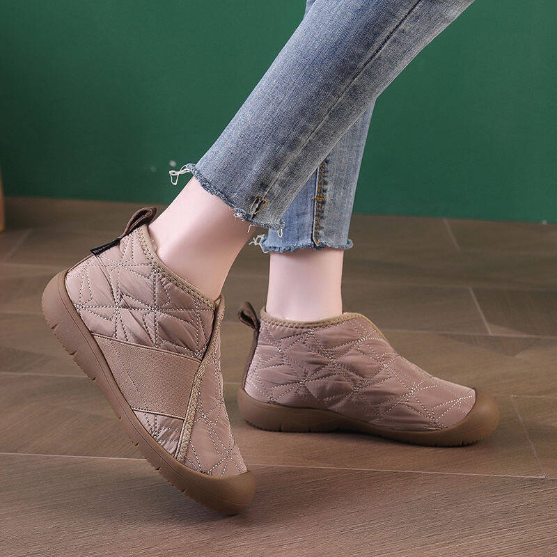 Damen modische Stiefeletten mit isolierendem Innenfutter und rutschfester Sohle R&B