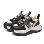 Damen Sportliche Chunky Sneakers mit dämpfender Sohle und rutschfestem Profil R&B
