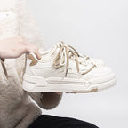 Damen Sportliche Chunky Sneakers mit atmungsaktiver Oberflächenstruktur R&B