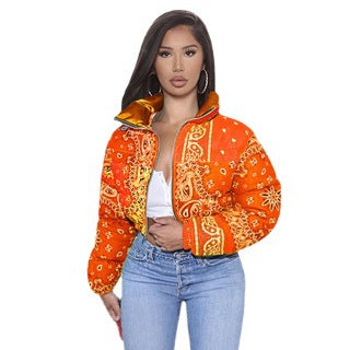 Damen modische Steppjacke R&B