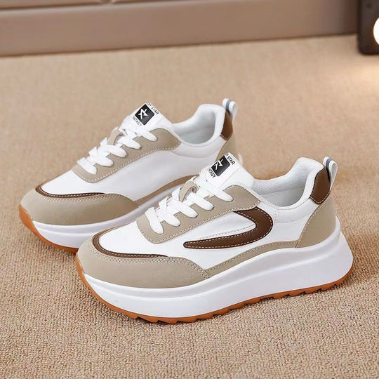 Damen Sportliche Sneakers mit modischer Profilsohle und atmungsaktivem Obermaterial R&B