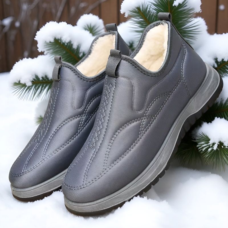Damen Gefütterte Winter-Sneakers mit rutschfester Sohle und atmungsaktivem Obermaterial R&B