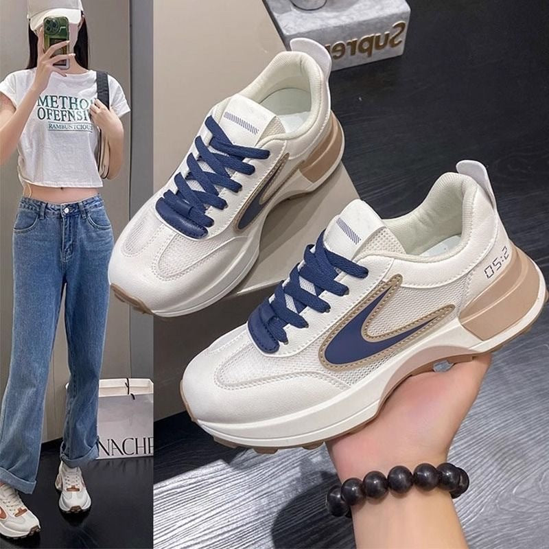 Damen Sportliche Sneakers mit stoßdämpfender Technologie und rutschfester Sohle R&B