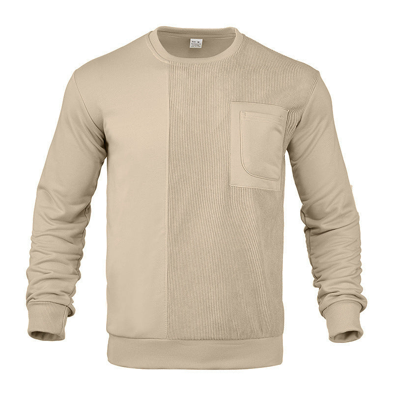 Herren Sweatshirt mit strukturierter Front R&B