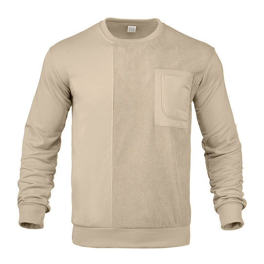 Herren Sweatshirt mit strukturierter Front R&B