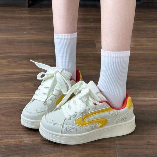 Damen Sport Sneakers mit trendigem Grafikdesign und bequemer Polsterung R&B