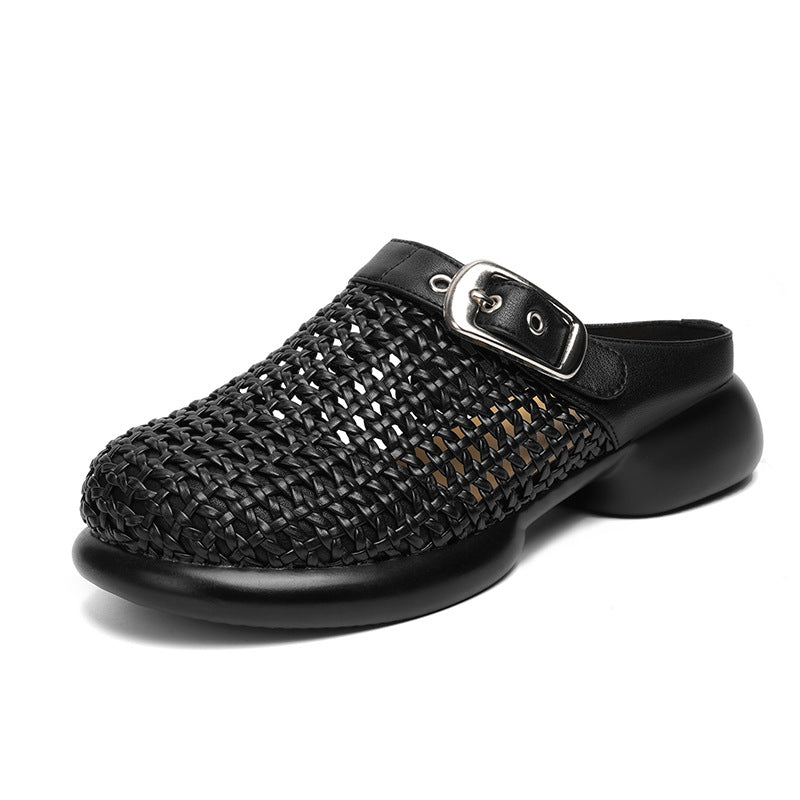 Damen Komfortable Clogs mit modischem Strukturdesign R&B