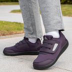 Damen Sneaker mit Klettverschluss und atmungsaktiver Mesh-Oberfläche