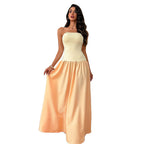 Damen Elegantes Maxikleid mit floralem Akzent R&B