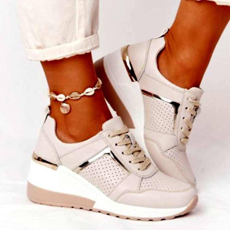 Damen Sportliche Sneakers mit atmungsaktivem Mesh-Obermaterial R&B