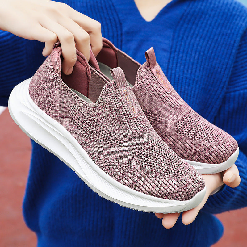 Damen Sportliche Slip-On Sneakers R&B