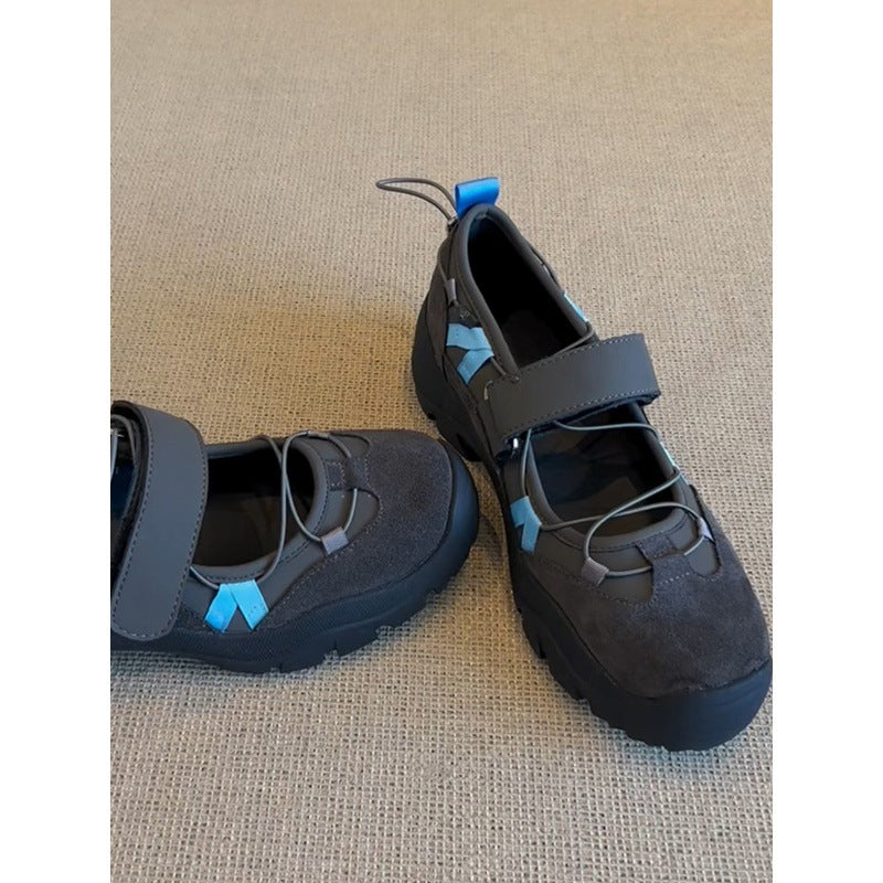 Damen Komfortable und stilvolle Klettschuhe