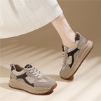 Damen Sportliche Sneaker mit dämpfender Laufsohle und atmungsaktiver Oberfläche R&B