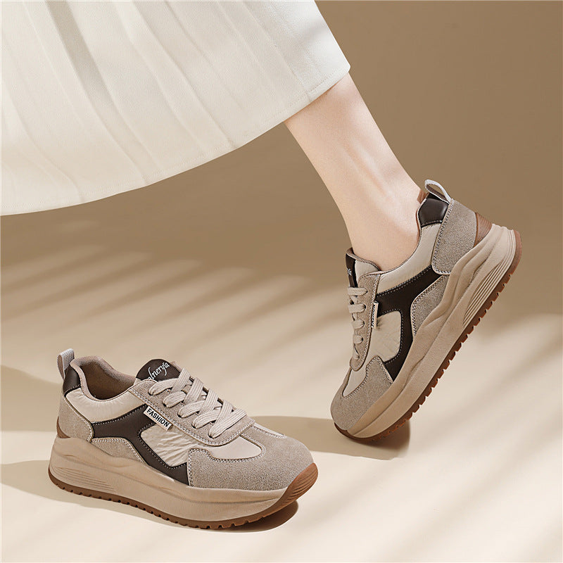 Damen Sportliche Sneaker mit dämpfender Laufsohle und atmungsaktiver Oberfläche R&B
