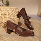 Damen elegante Slingback Ballerinas mit modischem Riemen