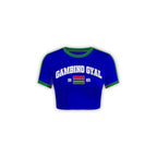 Damen sportliches T-Shirt mit trendigem Grafikdruck und lässigem Schnitt R&B