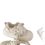 Damen Komfortable Sneaker mit modischen Details und softem Innenfutter
