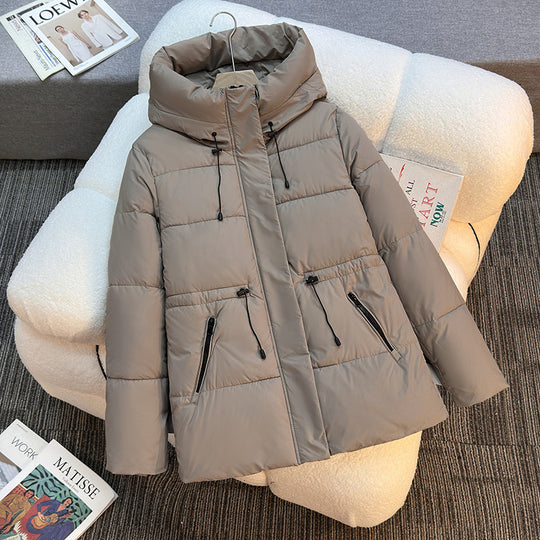 Damen Modische Funktionsjacke mit hohem Kragen und praktischen Reißverschlusstaschen R&B