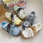 Damen Sportliche Sneakers mit atmungsaktivem Obermaterial und rutschfester Sohle R&B