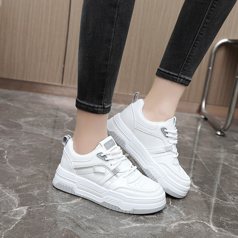 Damen sportliche Sneakers mit dämpfender Sohle und atmungsaktiver Obermaterialstruktur R&B