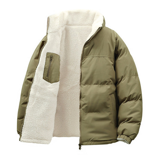 Damen Steppjacke mit Innenfutter und Taschen – Warme Winterjacke