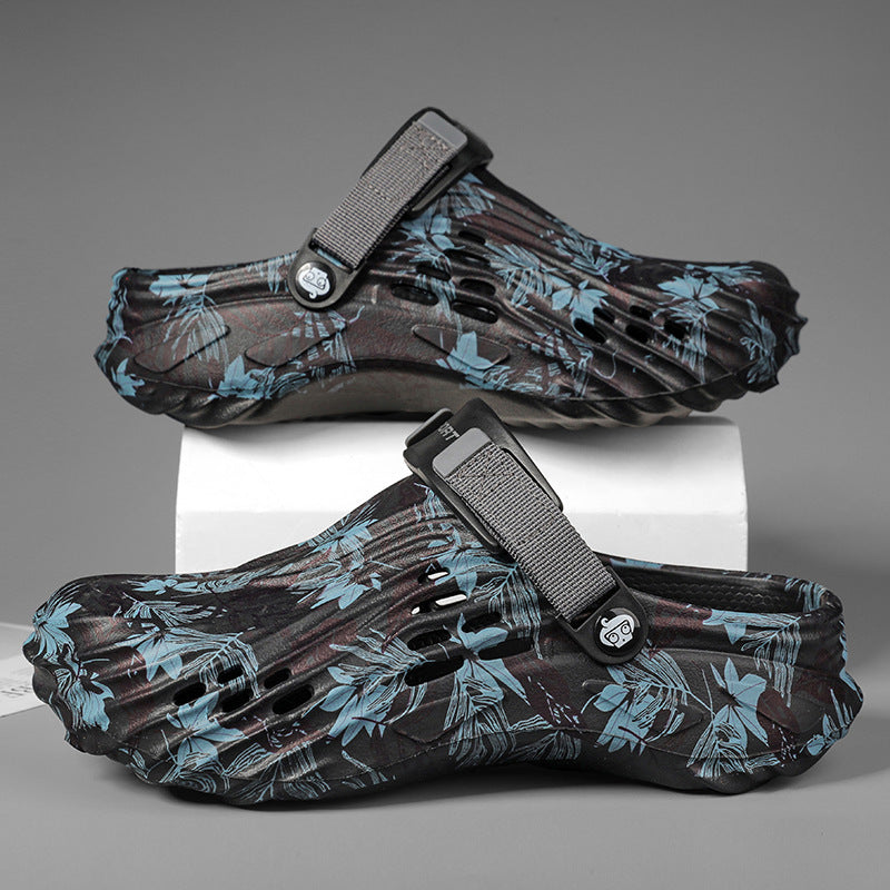 Damen Freizeitclogs mit verstellbarem Riemen und atmungsaktiver Oberfläche R&B