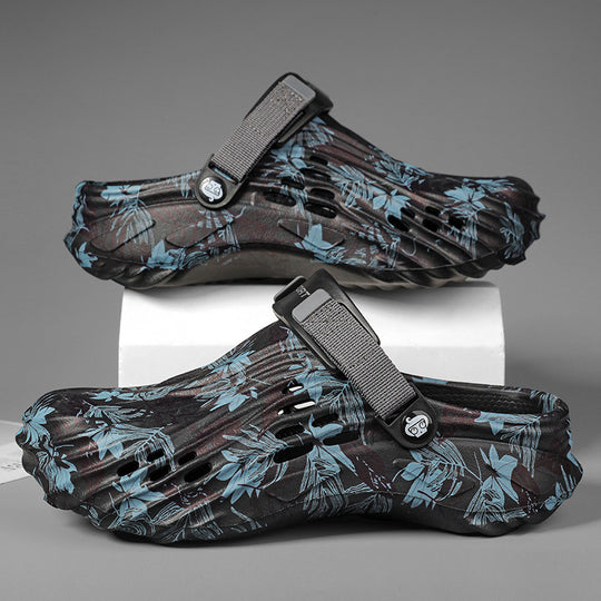 Damen Freizeitclogs mit verstellbarem Riemen und atmungsaktiver Oberfläche R&B