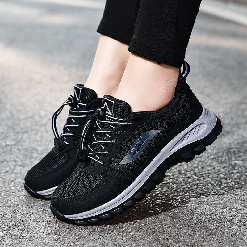 Damen Sportliche Laufschuhe mit atmungsaktiver Mesh-Oberfläche und rutschfester Sohle