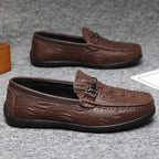 Herren Mokassins mit eleganter Prägung R&B