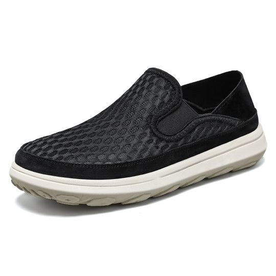 Damen Bequeme Slip-On Sportschuhe mit atmungsaktivem Obermaterial R&B