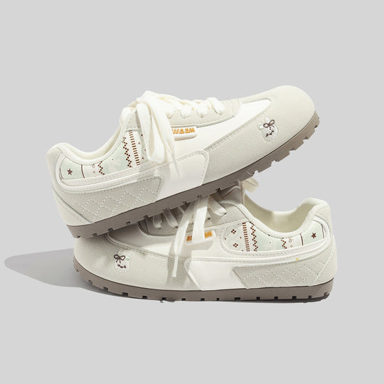 Damen Sneakers mit innovativen Tierapplikationen und bequemer Dämpfung R&B