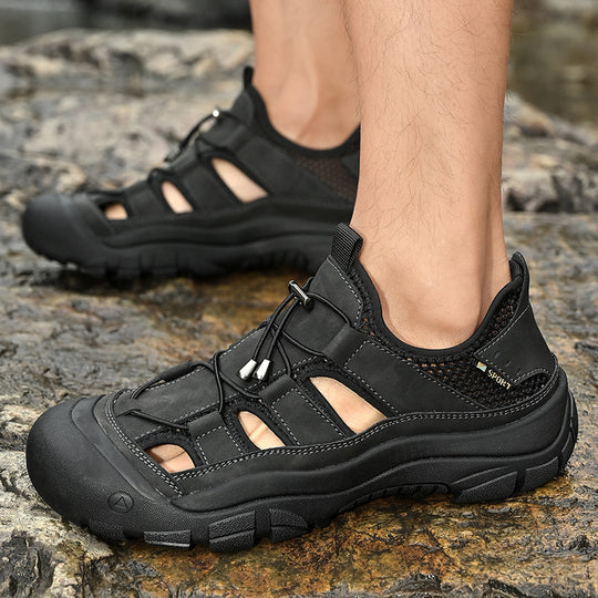 Herren Sportliche Wasserschuhe mit rutschfester Sohle und atmungsaktivem Obermaterial R&B