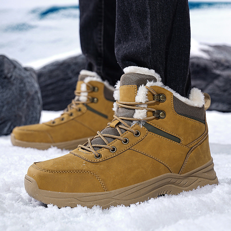 Damen Sportliche Winterstiefel mit isolierendem Innenfutter