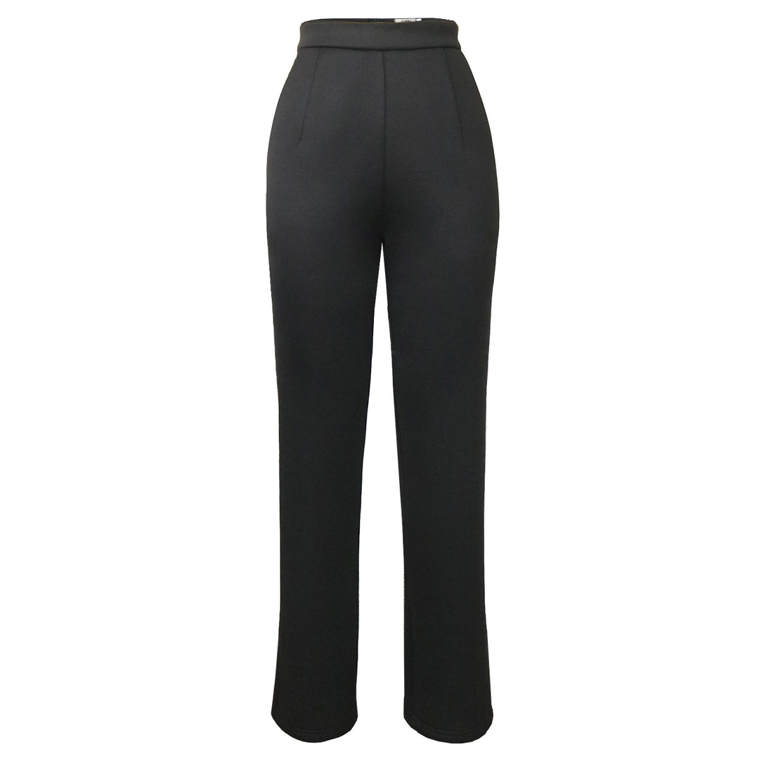 Damen elegante und bequeme hochtaillierte Hose R&B