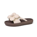 Damen Sandalen mit floralem Design und bequemer Sohle R&B