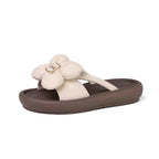 Damen Sandalen mit floralem Design und bequemer Sohle R&B