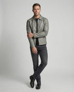 Herren Lederjacke figurbetont