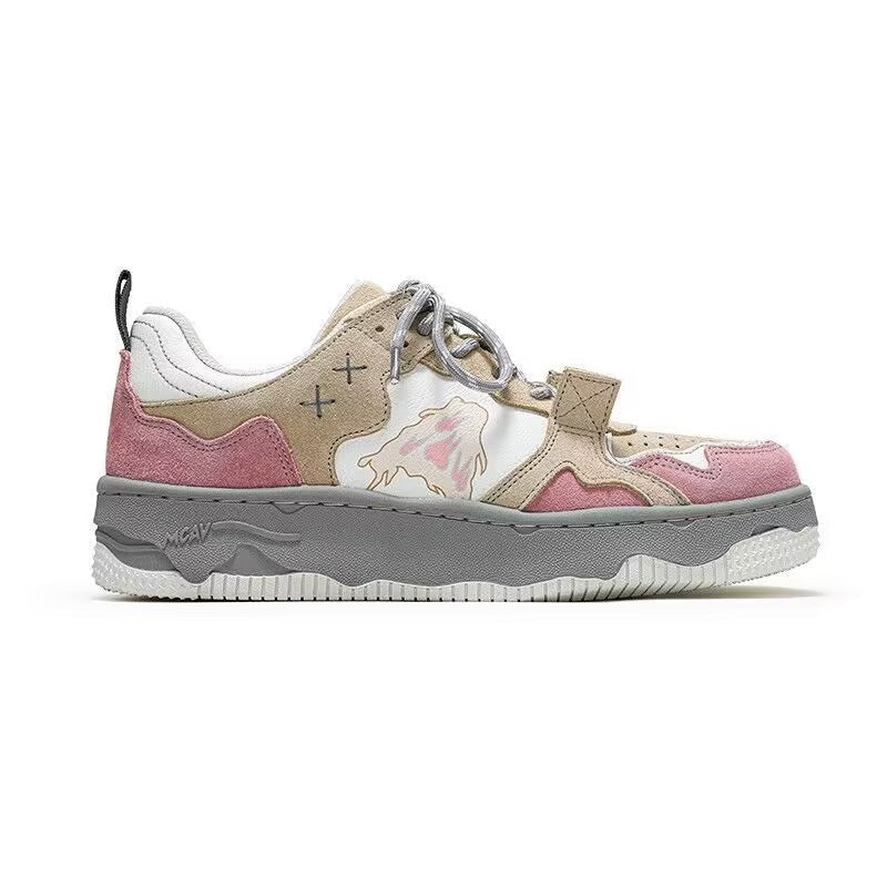 Damen Sportliche Sneakers mit robustem Sohlenprofil und gepolsterter Innensohle R&B