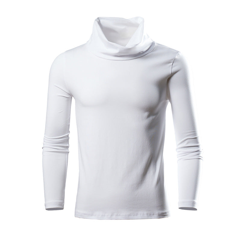 Damen elegante Rollkragen-Tunika mit langem Arm