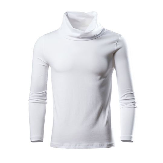 Damen elegante Rollkragen-Tunika mit langem Arm R&B