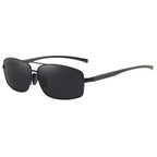 R&B | Vintage Square Aluminium Magnesium Polarisierte Sonnenbrille
