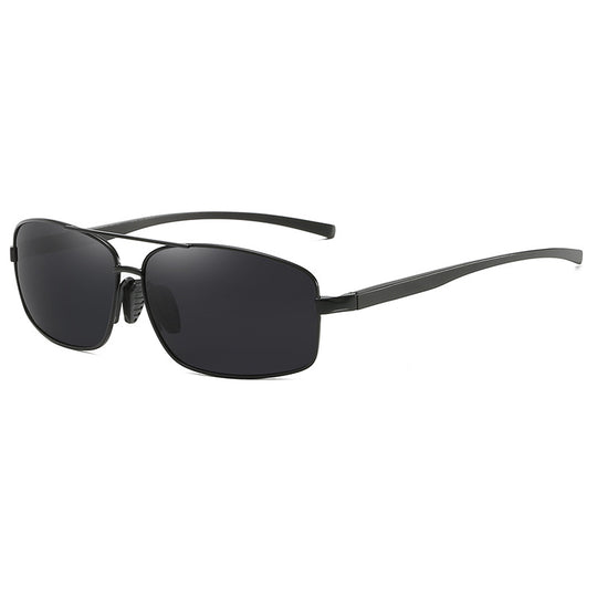 R&B | Vintage Square Aluminium Magnesium Polarisierte Sonnenbrille