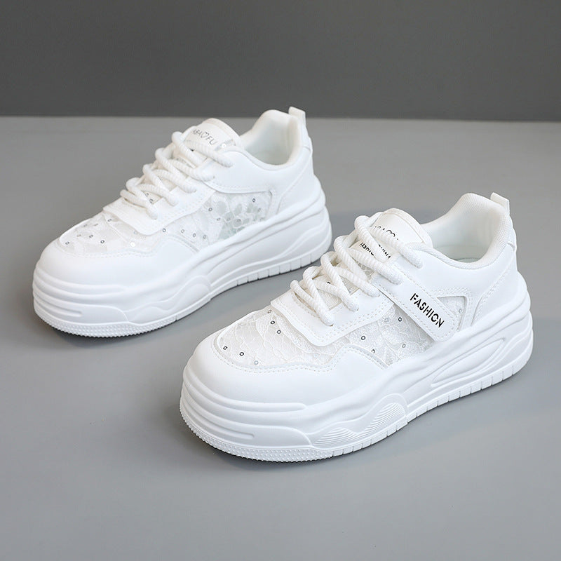 Damen modische Sneaker mit innovativer Netzstruktur und komfortabler Dämpfung R&B