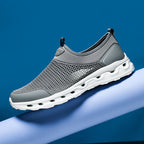 Damen Atmungsaktive Freizeitschuhe mit flexiblem Netzmaterial und rutschfester Sohle