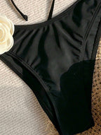 Damen Bikini mit dekorativen Blumenakzenten und modischem Schnitt R&B