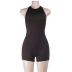 Damen Sportlicher Jumpsuit R&B