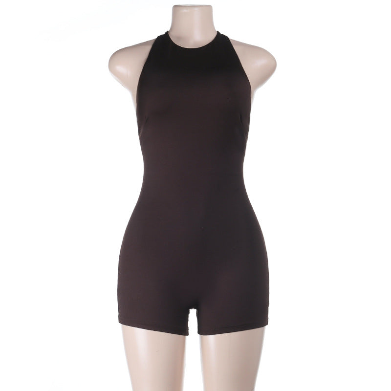 Damen Sportlicher Jumpsuit R&B