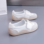 Damen Komfortable Freizeit Sneakers mit atmungsaktivem Netzdesign und elastischem Klettverschluss R&B